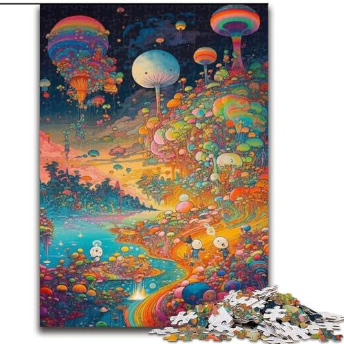 Puzzle für Teenager, 1000 Astronauten, Lernspiele, Heimdekoration, geeignet für die Schreibtischdekoration (Größe 50x75cm) von LiJianXXR