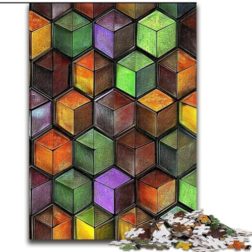 Puzzle für Teenager, 1000 Sonnenblumen von Van Gogh, Lernspiele, Heimdekoration, geeignet für die Schreibtischdekoration (Größe 26x38cm) von LiJianXXR