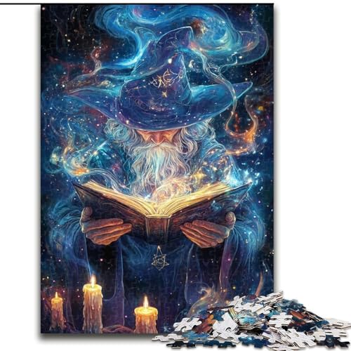 Puzzle für Teenager, 1000 kosmische Zauberer, Lernspiele, Heimdekoration, geeignet für die Schreibtischdekoration (Größe 26x38cm) von LiJianXXR