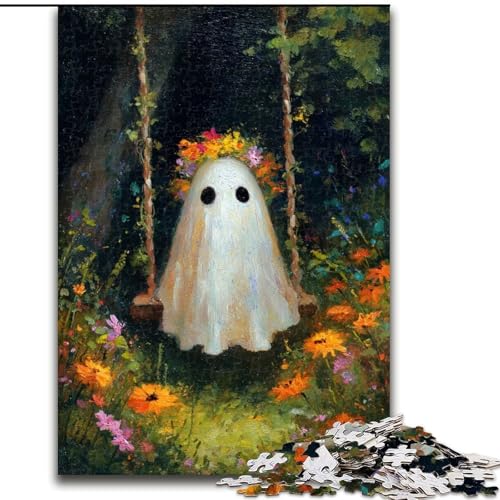 Puzzle für Teenager Seele auf der Schaukel, für Kinder ab 14 Jahren, Heimdekoration als Geschenk für die ganze Familie und Freunde (Größe 50x75cm) von LiJianXXR