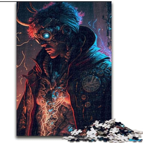 Puzzle mit 1000 Teilen für Erwachsene, Fantasy-Charakter-Puzzle aus Holz, entspannende Unterhaltung, Heimdekoration, 1000 Stück(50x75cm) von LiJianXXR
