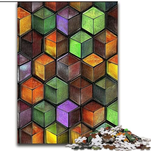 Puzzle mit 1000 Teilen für Teenager, Van Gogh, Sonnenblumen, Elefantenspielzeug, Denkspiel, Geburtstagsgeschenk, Geschenke, Wandkunst für Kinder ab 14 Jahren (Größe 50x75cm) von LiJianXXR