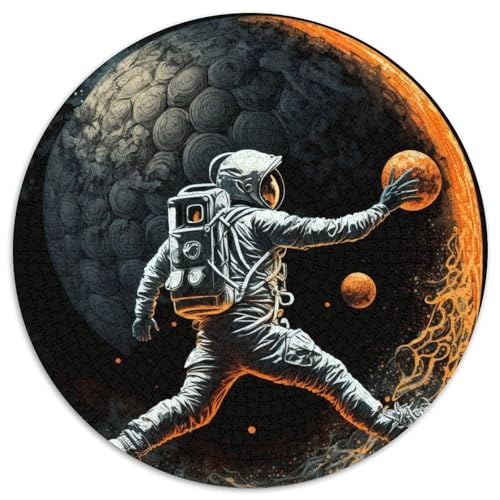 Puzzles für 1000 Teile, Astronauten-Fußball, Puzzles für Erwachsene, Denkspiel, interaktives Familienspiel, geeignet für Kinder ab 14 Jahren, 67,5 x 67,5 cm Puzzles für 1000 Teile, Astronauten-Fußball, Puzzles für Erwachsene, Denkspiel, interaktives Familienspiel, geeignet für Kinder ab 14 Jahren, 67,5 x 67,5 cm von LiJianXXR
