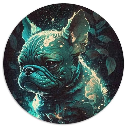 Puzzles für 1000 Teile, Bulldogge, Fantasyland-Puzzles für Erwachsene, Denkspiel, interaktives Familienspiel, geeignet für Kinder ab 14 Jahren, 67,5 x 67,5 cm Puzzles für 1000 Teile, Bulldogge, Fantasyland-Puzzles für Erwachsene, Denkspiel, interaktives Familienspiel, geeignet für Kinder ab 14 Jahren, 67,5 x 67,5 cm von LiJianXXR