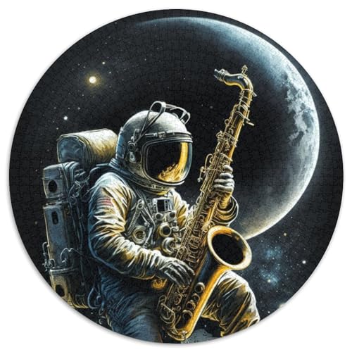Puzzles für 1000 Teile Astronauten-Puzzles für Erwachsene, Denkspiel, interaktives Familienspiel, geeignet für Kinder ab 14 Jahren, 67,5 x 67,5 cm Puzzles für 1000 Teile Astronauten-Puzzles für Erwachsene, Denkspiel, interaktives Familienspiel, geeignet für Kinder ab 14 Jahren, 67,5 x 67,5 cm von LiJianXXR