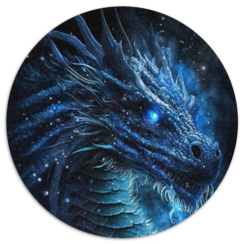 Puzzles für Erwachsene, 1000 Teile, Eisdrachen-Puzzle, Denkspiel, interaktives Familienspiel, geeignet für Kinder ab 14 Jahren, 67,5 x 67,5 cm Puzzles für Erwachsene, 1000 Teile, Eisdrachen-Puzzle, Denkspiel, interaktives Familienspiel, geeignet für Kinder ab 14 Jahren, 67,5 x 67,5 cm von LiJianXXR
