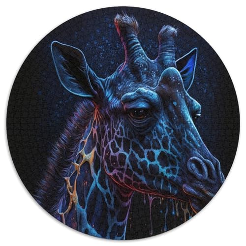 Puzzles für Erwachsene mit 1000 Teilen, Giraffen-Puzzle, Denkspiel, interaktives Familienspiel, geeignet für Kinder ab 14 Jahren, 67,5 x 67,5 cm Puzzles für Erwachsene mit 1000 Teilen, Giraffen-Puzzle, Denkspiel, interaktives Familienspiel, geeignet für Kinder ab 14 Jahren, 67,5 x 67,5 cm von LiJianXXR
