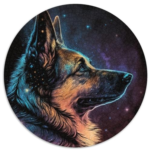 Puzzles für Erwachsene mit 1000 Teilen, Motiv: Schäferhund, Denkspiel, interaktives Familienspiel, geeignet für Kinder ab 14 Jahren, 67,5 x 67,5 cm Puzzles für Erwachsene mit 1000 Teilen, Motiv: Schäferhund, Denkspiel, interaktives Familienspiel, geeignet für Kinder ab 14 Jahren, 67,5 x 67,5 cm von LiJianXXR