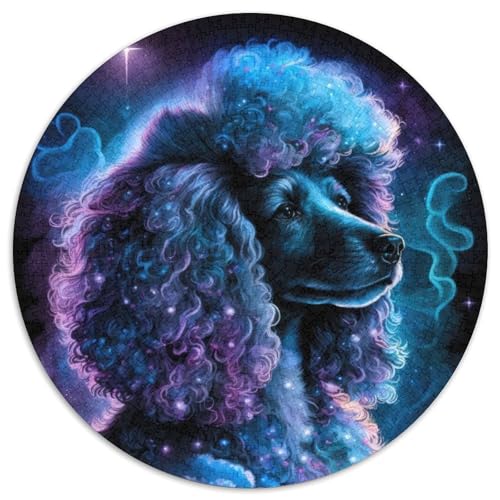 Puzzles für Erwachsene mit 1000 Teilen, Pudel-Puzzle, Denkspiel, interaktives Familienspiel, geeignet für Kinder ab 14 Jahren, 67,5 x 67,5 cm von LiJianXXR
