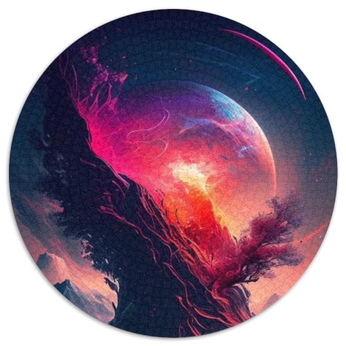 Puzzles für Erwachsene mit 1000 Teilen, Weltraum-Fantasielandschaft, Denkspiel, interaktives Familienspiel, geeignet für Kinder ab 14 Jahren, 67,5 x 67,5 cm Puzzles für Erwachsene mit 1000 Teilen, Weltraum-Fantasielandschaft, Denkspiel, interaktives Familienspiel, geeignet für Kinder ab 14 Jahren, 67,5 x 67,5 cm von LiJianXXR