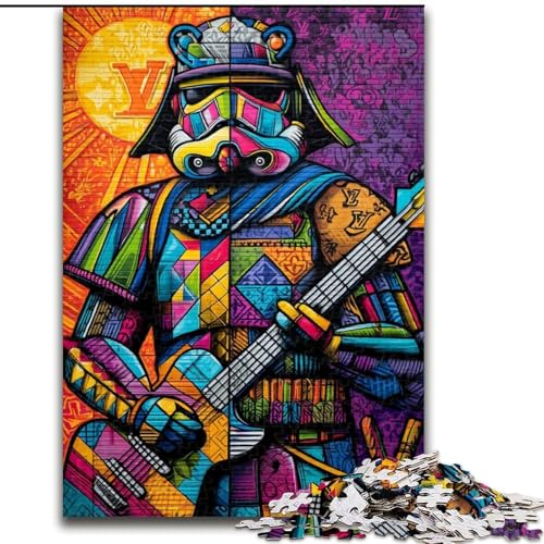 Puzzles für Erwachsene und Jugendliche, Puzzles, Buntglas, für Kinder ab 14 Jahren, Lernspiel, Herausforderung, Spielzeug, Geschenk zum Geburtstag (Größe 50x75cm) von LiJianXXR
