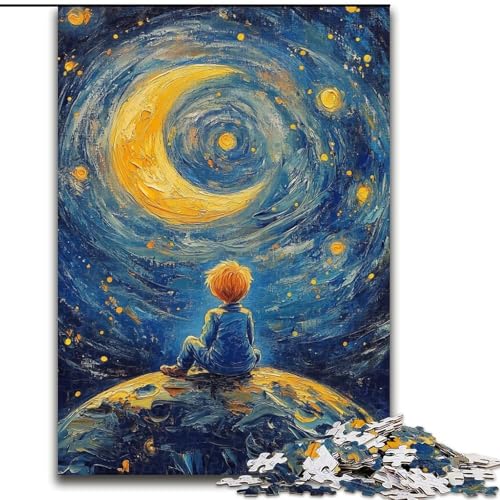 Puzzles für Erwachsene und Jugendliche Puzzle Der kleine Prinz des Nachthimmels, lustige Familienspiele, ganze Familie (Größe 26x38cm) von LiJianXXR