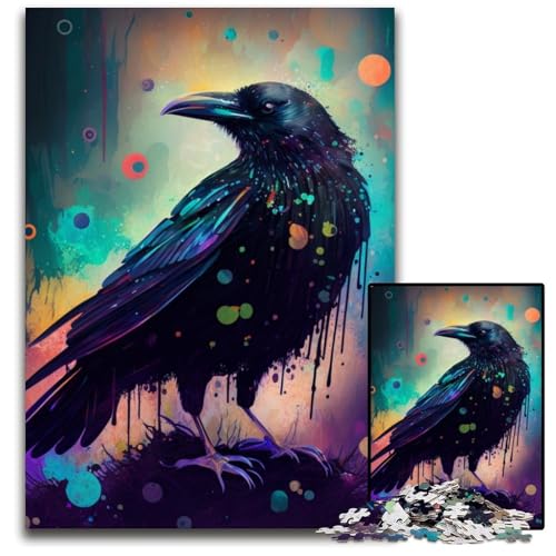 Raven Nebula 1000-Teile-Puzzle für Erwachsene, anspruchsvolle Puzzles, interaktives Familienspiel, Gehirn-Herausforderung, Lernspielzeug, 26x38cm/10,23x14,96 Zoll Raven Nebula 1000-Teile-Puzzle für Erwachsene, anspruchsvolle Puzzles, interaktives Familienspiel, Gehirn-Herausforderung, Lernspielzeug, 26x38cm/10,23x14,96 Zoll von LiJianXXR