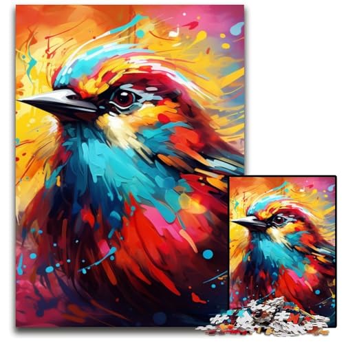 Spatzen-Puzzle für Erwachsene, 1000 Teile, Puzzle für Erwachsene, perfekt für Halloween, Weihnachten, Geburtstagsgeschenk, 50x75cm/19,68x29,52 Zoll Spatzen-Puzzle für Erwachsene, 1000 Teile, Puzzle für Erwachsene, perfekt für Halloween, Weihnachten, Geburtstagsgeschenk, 50x75cm/19,68x29,52 Zoll von LiJianXXR