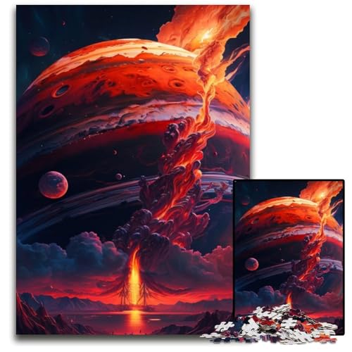 Universum-Planet, 1000-teiliges Puzzle für Erwachsene, anspruchsvolle Puzzles, interaktives Familienspiel, Denksportaufgabe, Lernspielzeug, 50x75cm/19,68x29,52 Zoll Universum-Planet, 1000-teiliges Puzzle für Erwachsene, anspruchsvolle Puzzles, interaktives Familienspiel, Denksportaufgabe, Lernspielzeug, 50x75cm/19,68x29,52 Zoll von LiJianXXR