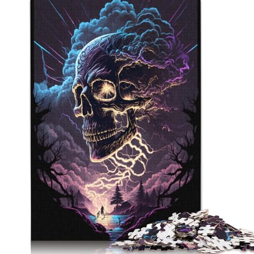 für Erwachsene Puzzles Art Fantasy Totenkopf Puzzle für Erwachsene 1000 Teile Karton Puzzle für Erwachsene Kinderspiel Spielzeug für Erwachsene Größe: 38x26cm für Erwachsene Puzzles Art Fantasy Totenkopf Puzzle für Erwachsene 1000 Teile Karton Puzzle für Erwachsene Kinderspiel Spielzeug für Erwachsene Größe: 38x26cm von LiJianXXR