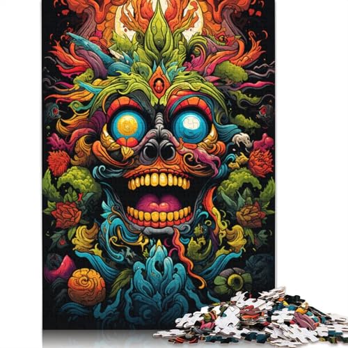 Puzzle für Erwachsene, 1000 Teile, Fantasie-Puzzle mit farbenfrohen Monstern, für Kinder, Kartonpuzzle, Puzzle für Erwachsene, Lernspiel, Herausforderungsspielzeug, 38 x 26 cm Puzzle für Erwachsene, 1000 Teile, Fantasie-Puzzle mit farbenfrohen Monstern, für Kinder, Kartonpuzzle, Puzzle für Erwachsene, Lernspiel, Herausforderungsspielzeug, 38 x 26 cm von LiJianXXS