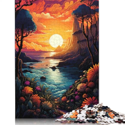 Puzzle für Erwachsene, 1000 Teile, Malerei, bunter Strand, Puzzle für Erwachsene, Kartonpuzzle, Puzzle für Erwachsene, Lernspiel, Herausforderungsspielzeug, 38 x 26 cm Puzzle für Erwachsene, 1000 Teile, Malerei, bunter Strand, Puzzle für Erwachsene, Kartonpuzzle, Puzzle für Erwachsene, Lernspiel, Herausforderungsspielzeug, 38 x 26 cm von LiJianXXS