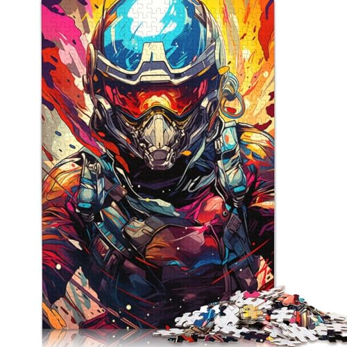 Puzzle für Erwachsene, 1000 Teile, Maskierter Ritter, Puzzle für Kinder, Holzpuzzle, Puzzle für Erwachsene, Lernspiel, Herausforderungsspielzeug, 75 x 50 cm Puzzle für Erwachsene, 1000 Teile, Maskierter Ritter, Puzzle für Kinder, Holzpuzzle, Puzzle für Erwachsene, Lernspiel, Herausforderungsspielzeug, 75 x 50 cm von LiJianXXS