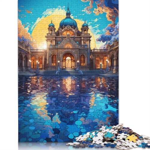 Puzzle für Erwachsene, 1000 Teile, farbenfrohe psychedelische Thermalbäder in Budapest, Puzzle für Kinder, Holzpuzzle, Puzzle für Erwachsene, Lernspiel, Herausforderungsspielzeug, 75 x 50 cm Puzzle für Erwachsene, 1000 Teile, farbenfrohe psychedelische Thermalbäder in Budapest, Puzzle für Kinder, Holzpuzzle, Puzzle für Erwachsene, Lernspiel, Herausforderungsspielzeug, 75 x 50 cm von LiJianXXS
