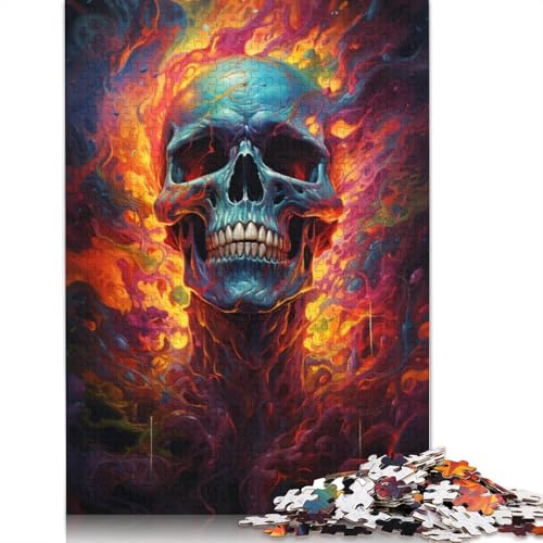 Puzzle für Erwachsene, 1000 Teile, psychedelisches, seltsames Skelett-Puzzle für Kinder, Kartonpuzzle, Puzzle für Erwachsene, Lernspiel, Herausforderungsspielzeug, 38 x 26 cm Puzzle für Erwachsene, 1000 Teile, psychedelisches, seltsames Skelett-Puzzle für Kinder, Kartonpuzzle, Puzzle für Erwachsene, Lernspiel, Herausforderungsspielzeug, 38 x 26 cm von LiJianXXS