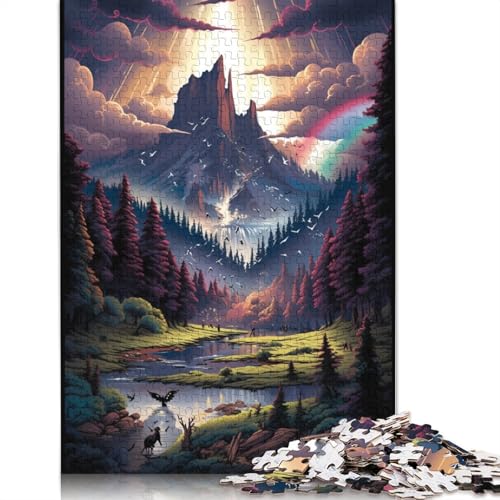 Puzzle für Erwachsene und Kinder, 1000 Teile, Yellowstone-Nationalpark, USA, Puzzle für Erwachsene, Kartonpuzzle, lustige Puzzlespiele, 38 x 26 cm Puzzle für Erwachsene und Kinder, 1000 Teile, Yellowstone-Nationalpark, USA, Puzzle für Erwachsene, Kartonpuzzle, lustige Puzzlespiele, 38 x 26 cm von LiJianXXS