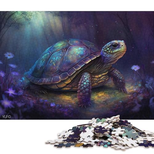 LiJianXXXB 1000-teiliges Puzzle für Erwachsene, magische Schildkröte, Kartonpuzzle, Lernspiel, Herausforderungsspielzeug, 38 x 26 cm LiJianXXXB 1000-teiliges Puzzle für Erwachsene, magische Schildkröte, Kartonpuzzle, Lernspiel, Herausforderungsspielzeug, 38 x 26 cm von LiJianXXXB