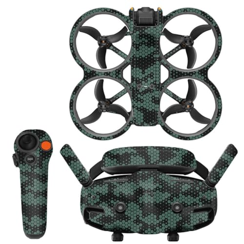 Avata 2 Cool Aufkleber, Skin Goggles 3 Brillen Anti-Scratch Schutzhülle Stickers für DJI Avata 2 Goggles 3 Zubehör (7) von LiLiTok