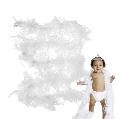 Federboa, 2 Meter/6,6 Ft Federn Für Kleid, Federschal Kostüm, Für Kleid, Mädchen Verkleiden Sich, Dekoration, Tanz, Kostüm, Hochzeit, Partyzubehör Federboa, 2 Meter/6,6 Ft Federn Für Kleid, Federschal Kostüm, Für Kleid, Mädchen Verkleiden Sich, Dekoration, Tanz, Kostüm, Hochzeit, Partyzubehör von Liakyunf