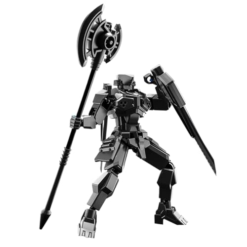 Liakyunf Actionfiguren, Kinder Actionfiguren,Roboterspielzeugmodell | Multi-Jint Moving Dolls Aktionszahlen zusammengebautes Deformationsmodell für Kinder zusammengestellt von Liakyunf