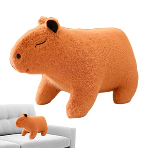 Liakyunf Capybara Stofftier, Capybara Plüschpuppe | 10 Zoll Capybara Puppe | Verspielter Begleiter, Plüschtiere, Tischdekoration für Zuhause, Wohnzimmer und Schlafzimmer Liakyunf Capybara Stofftier, Capybara Plüschpuppe | 10 Zoll Capybara Puppe | Verspielter Begleiter, Plüschtiere, Tischdekoration für Zuhause, Wohnzimmer und Schlafzimmer von Liakyunf