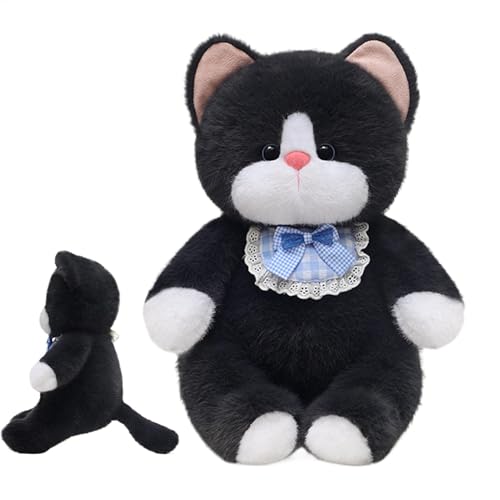 Liakyunf Plüschtier, Kinderplüschpuppe | Weiches Plüschtier, süße Katze, Stofftier,Cartoon-Figur, Raumdekoration, Charakter-Wurfkissen für Mädchen und Liakyunf Plüschtier, Kinderplüschpuppe | Weiches Plüschtier, süße Katze, Stofftier,Cartoon-Figur, Raumdekoration, Charakter-Wurfkissen für Mädchen und von Liakyunf