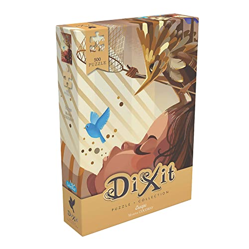 Libellud | Dixit Puzzle Collection | Motiv: Escape | 500 Teile | Format: 34 x 48 cm | Ab 6+ Jahren | Sprachneutral von Libellud