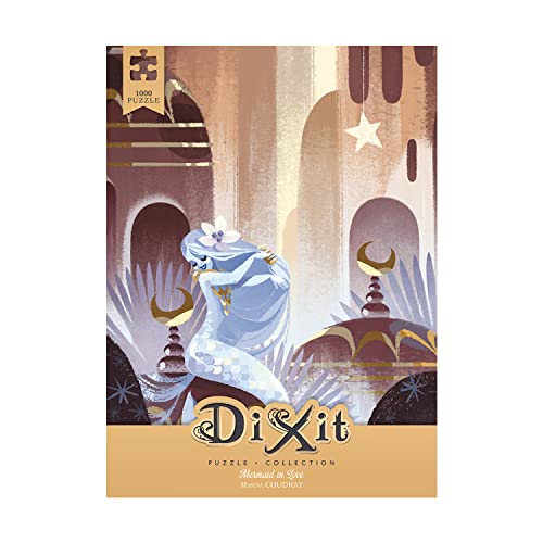 Libellud | Dixit Puzzle Collection | Motiv: Mermaid in Love | 1.000 Teile | Format: 48 x 68 cm | Ab 14+ Jahren | Sprachneutral von Libellud