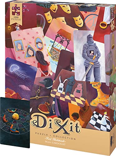 Libellud | Dixit Puzzle Collection | Motiv: Red MishMash | 1.000 Teile | Format: 48 x 68 cm | Ab 14+ Jahren | Sprachneutral von Libellud