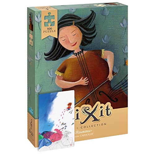 Libellud | Dixit Puzzle Collection | Motiv: Resonance | 500 Teile | Format: 34 x 48 cm | Ab 6+ Jahren | Sprachneutral von Libellud