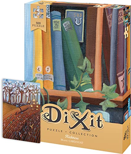 Libellud | Dixit Puzzle Collection | Motiv: Richness | 500 Teile | Format: 34 x 48 cm | Ab 6+ Jahren | Sprachneutral von Asmodee