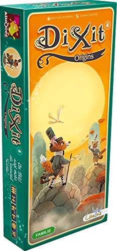 Libellud, Dixit 4 – Origins, Erweiterung, Familienspiel, Kartenspiel, 3-8 Spieler, Ab 8+ Jahren, 30+ Minuten, Deutsch Libellud, Dixit 4 – Origins, Erweiterung, Familienspiel, Kartenspiel, 3-8 Spieler, Ab 8+ Jahren, 30+ Minuten, Deutsch von Libellud