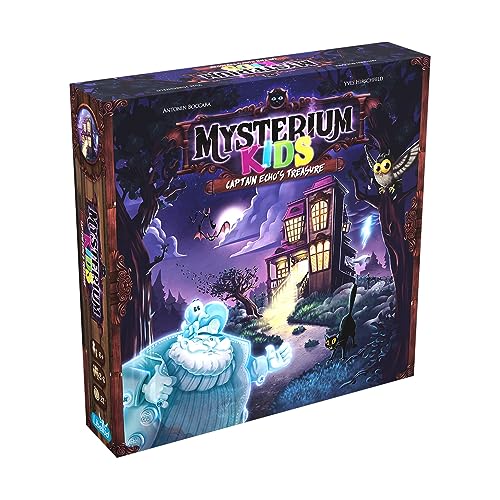 Libellud Mysterium Kids: Captain Echo's Treasure, Familien-Brettspiel, ab 6 Jahren, 2–6 Spieler, 20 Minuten Spieldauer von Libellud