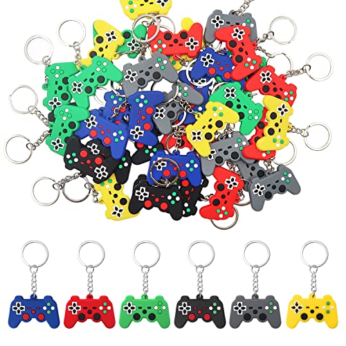 Spiel Controller Schlüsselanhänger, 36 Stück Spiel Schlüsselanhänger Spielzeug, Silikon Videospiel Controller Schlüsselanhänger Kinder, für Motto Partyzubehör Mitgebsel Kindergeburtstag Geschenk Spiel Controller Schlüsselanhänger, 36 Stück Spiel Schlüsselanhänger Spielzeug, Silikon Videospiel Controller Schlüsselanhänger Kinder, für Motto Partyzubehör Mitgebsel Kindergeburtstag Geschenk von Libershine