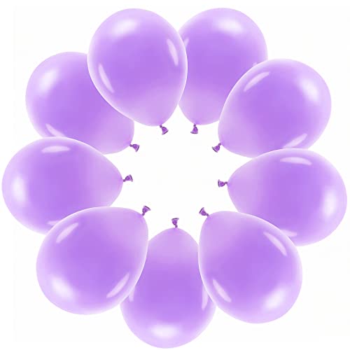10 Luftballons Lavendel Pastell Ballons Eco Made in EU Dekoballon Hochzeit Verlobung Babyparty Geburtstag Kinder Erwachsene Luftballons Pastell Lila Lavendel von Libetui