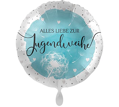 Folienballon 'Alles Liebe zur Jugendweihe' Luftballon Jugendweihe Ballon Pusteblume Deko Jugendweihefeier, Luftballon Made in EU, Helium geeignet Folienballon 'Alles Liebe zur Jugendweihe' Luftballon Jugendweihe Ballon Pusteblume Deko Jugendweihefeier, Luftballon Made in EU, Helium geeignet von Libetui
