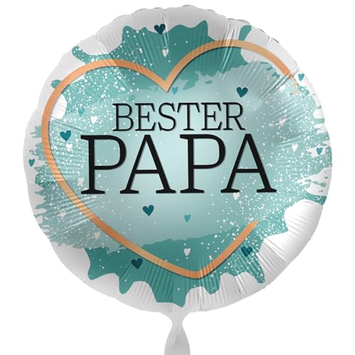 Folienballon 'Bester Papa' Geschenk für Papa zum Geburtstag, Vatertag,Ballon für Vater, ungefüllt, 43cm, Helium geeignet, Made in EU Folienballon 'Bester Papa' Geschenk für Papa zum Geburtstag, Vatertag,Ballon für Vater, ungefüllt, 43cm, Helium geeignet, Made in EU von Libetui