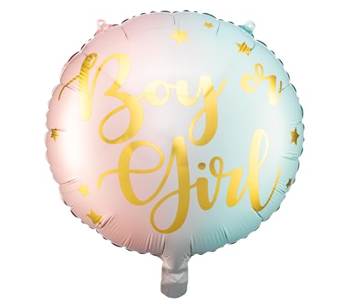 Folienballon 'Boy or Girl' Ballon Junge oder Mädchen Geschlechtsenthüllungsparty Baby-Dusche Babyparty Hallo Baby Shower Luftballon Baby Helium geeignet, Folienballon 'Boy or Girl' Ballon Junge oder Mädchen Geschlechtsenthüllungsparty Baby-Dusche Babyparty Hallo Baby Shower Luftballon Baby Helium geeignet, von Libetui