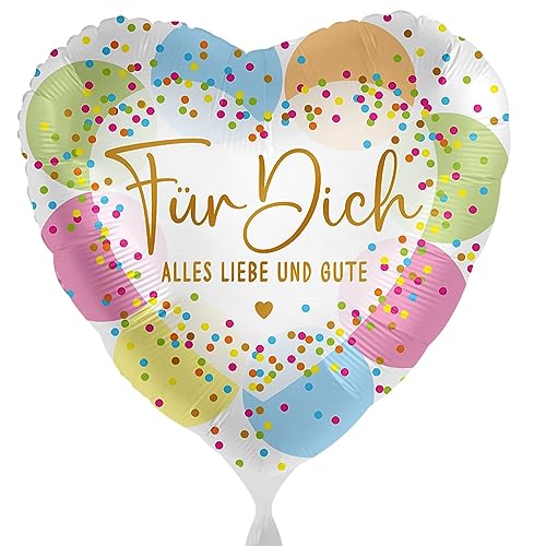 Folienballon Für Dich alles Liebe und Gute Ballon Geburtstag Mädchen Frauen Luftballon Birthday Hochzeit Party Feier Jederzeit Folienballon Für Dich alles Liebe und Gute Ballon Geburtstag Mädchen Frauen Luftballon Birthday Hochzeit Party Feier Jederzeit von Libetui