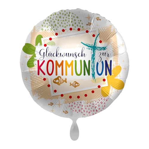 Folienballon Kommunion Glückwunsch Luftballon zur Erstkommunion Junge Mädchen Kinderkommunion Ballon Kommunionsfeier, Made in EU Helium geeignet Folienballon Kommunion Glückwunsch Luftballon zur Erstkommunion Junge Mädchen Kinderkommunion Ballon Kommunionsfeier, Made in EU Helium geeignet von Libetui