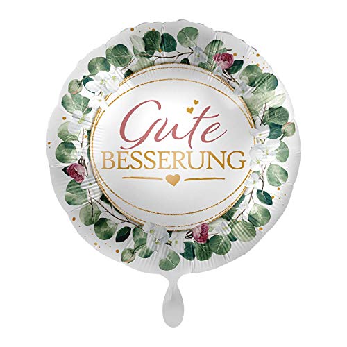 Folienballon Gute Besserung Ballon Genesung Luftballon Made in EU & Germany- Ballon Genesungswünsche Blumen, Helium geeignet Folienballon Gute Besserung Ballon Genesung Luftballon Made in EU & Germany- Ballon Genesungswünsche Blumen, Helium geeignet von Libetui