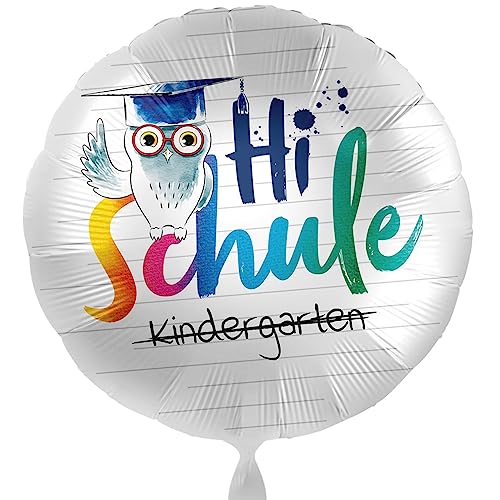 Folienballon 'Hi Schule' Ballon zum Schulanfang Schulstart Einschulung Luftballon Geschenk Schulkind zur Einschulung Ballon 1. Schultag - Helium geeignet Folienballon 'Hi Schule' Ballon zum Schulanfang Schulstart Einschulung Luftballon Geschenk Schulkind zur Einschulung Ballon 1. Schultag - Helium geeignet von Libetui