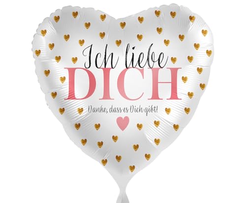 Folienballon Ich liebe Dich - Danke, dass es Dich gibt! Luftballon Deko Valentinstag Heiratsantrag Verlobung Hochzeit Liebeserklärung Danksagung Hochzeitstag, Made in EU Folienballon Ich liebe Dich - Danke, dass es Dich gibt! Luftballon Deko Valentinstag Heiratsantrag Verlobung Hochzeit Liebeserklärung Danksagung Hochzeitstag, Made in EU von Libetui