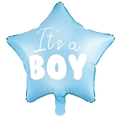 Folienballon 'It's a Boy' Ballon Baby Babyparty Geschlechts-enthüllungsparty Gender reveal Hallo Baby Dusche Willkommen Baby Luftballon Stern Blau ungefüllt Helium geeignet Folienballon 'It's a Boy' Ballon Baby Babyparty Geschlechts-enthüllungsparty Gender reveal Hallo Baby Dusche Willkommen Baby Luftballon Stern Blau ungefüllt Helium geeignet von Libetui